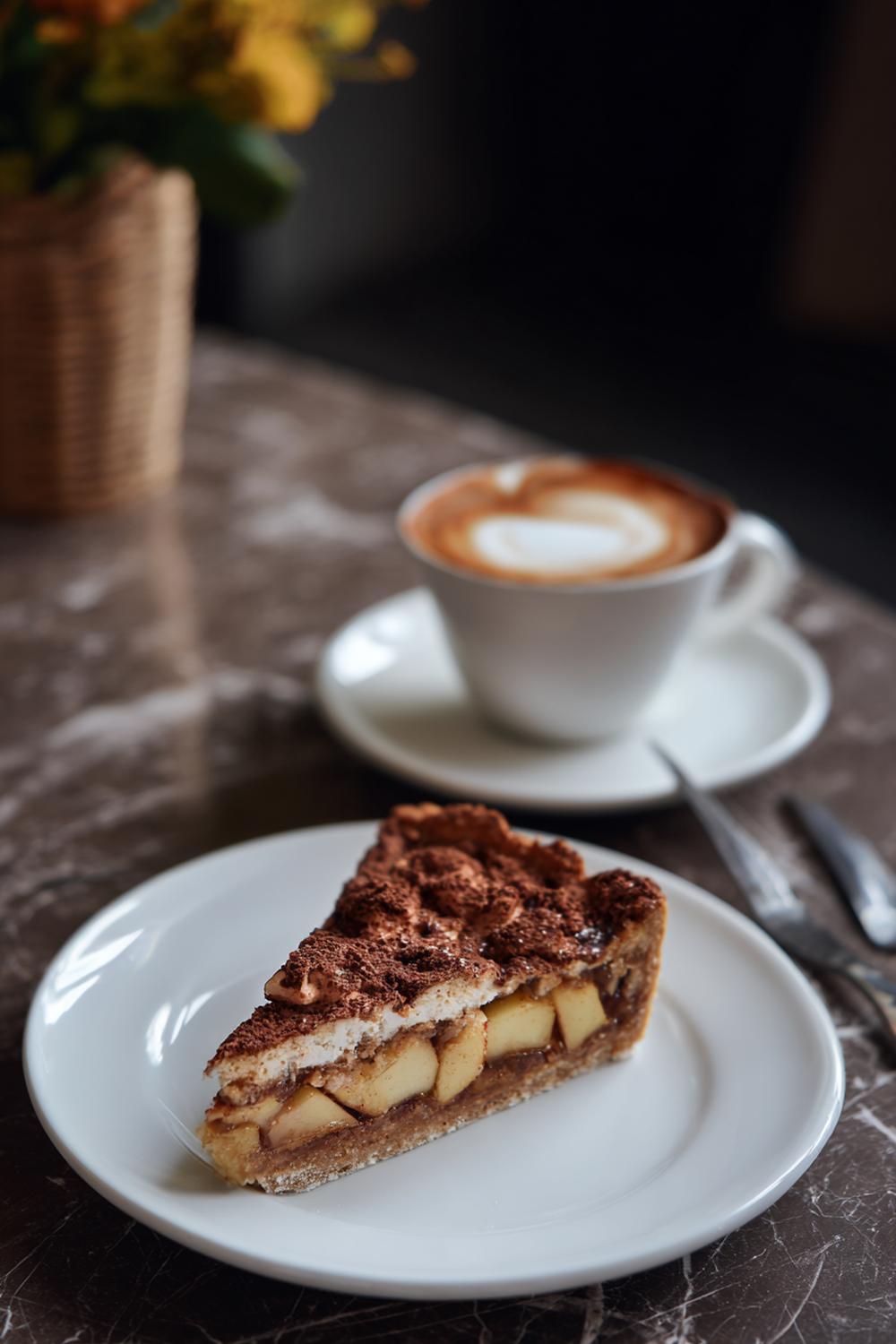 25. Äppelpaj recept 2026 med espresso och kakao för vuxen dessert