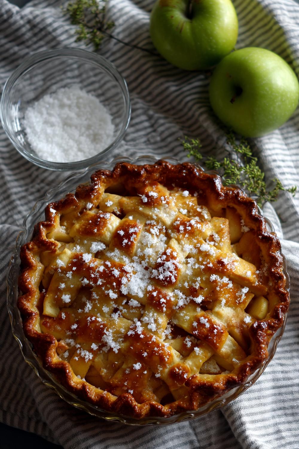 4. Äppelpaj recept 2026 med kardemumma och pärlsockerkrusta