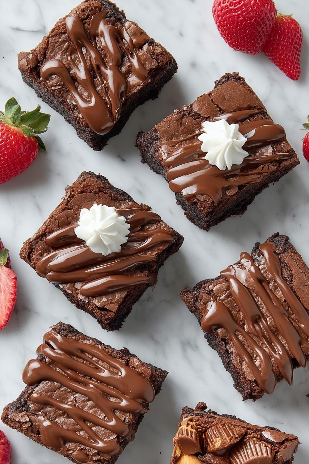 Flerskiktad chokladkonstruktion