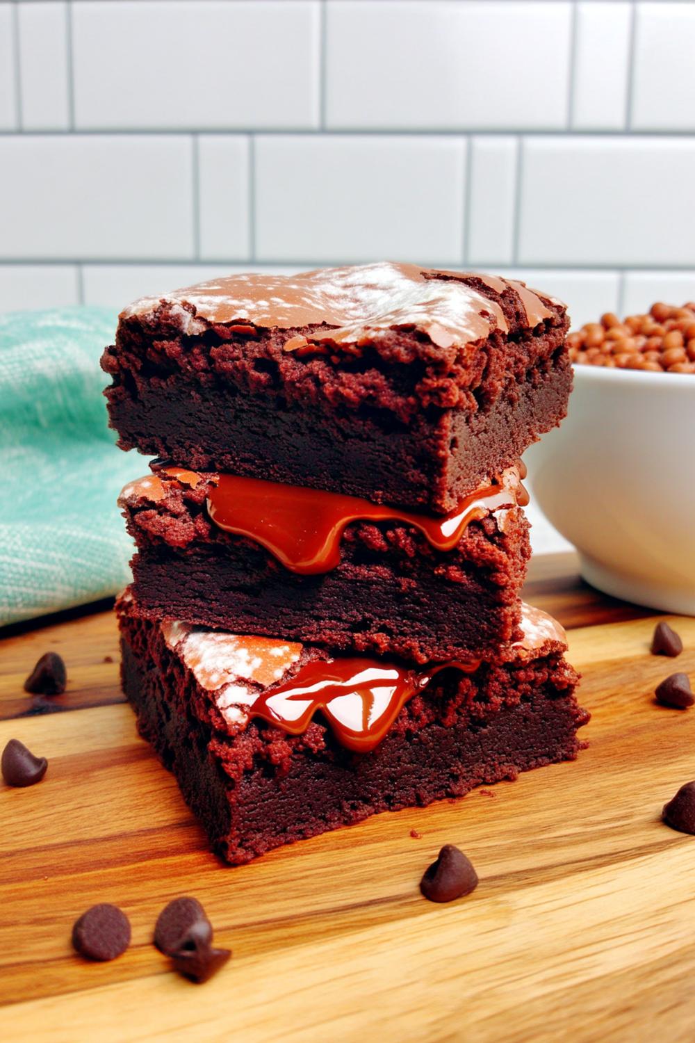 Havssalt på chokladytan