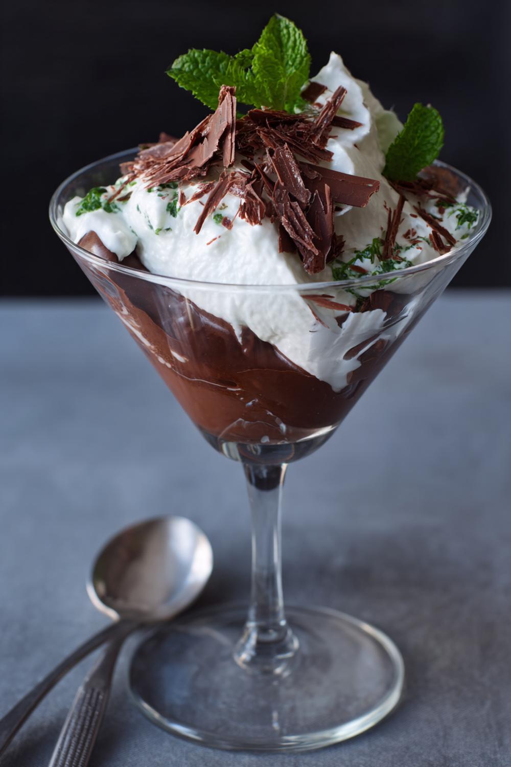16. Chokladmousse recept 2026 med mint och chokladflarn