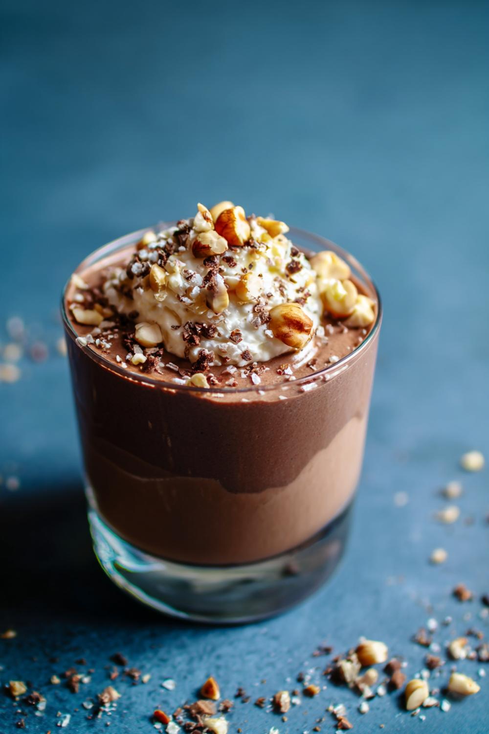 7. Chokladmousse recept 2026 med hasselnöt och pralinströssel