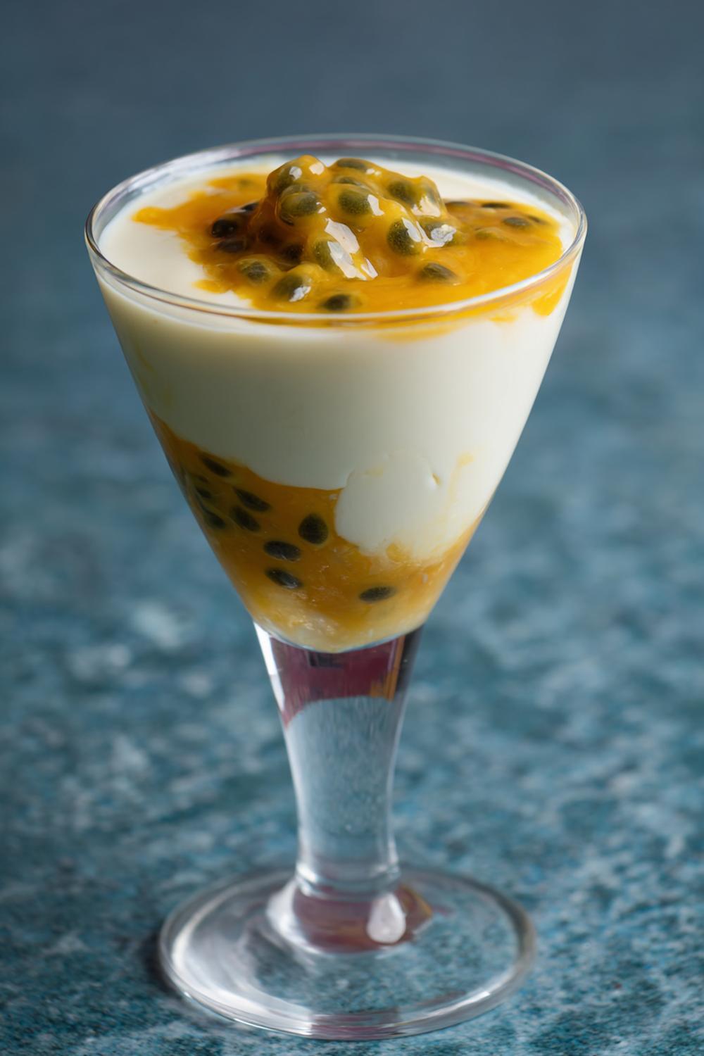 21. Chiapudding-efterrätt i glas 2026 med vanilj och passionsfrukt