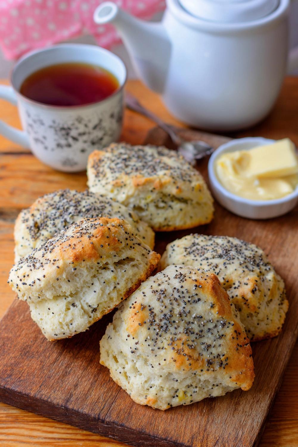 27. Frallor med citron och vallmo för ljus, fräsch arom