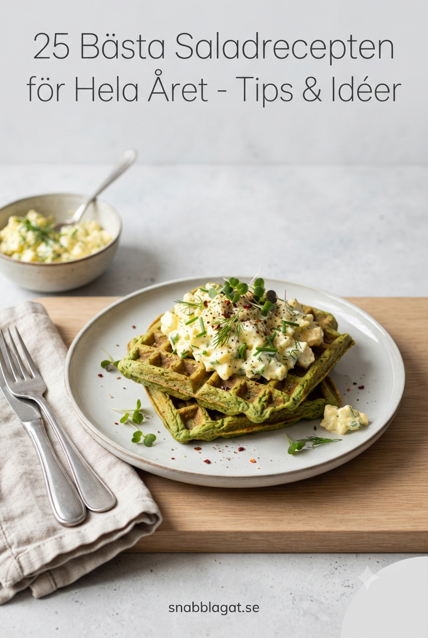 25 Bästa Saladrecepten för Hela Året - Tips & Idéer