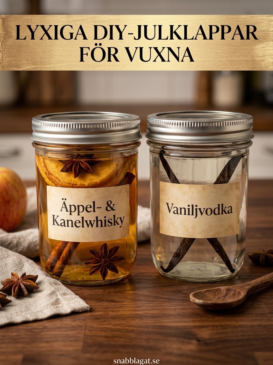 Lyxiga DIY-julklappar för vuxna