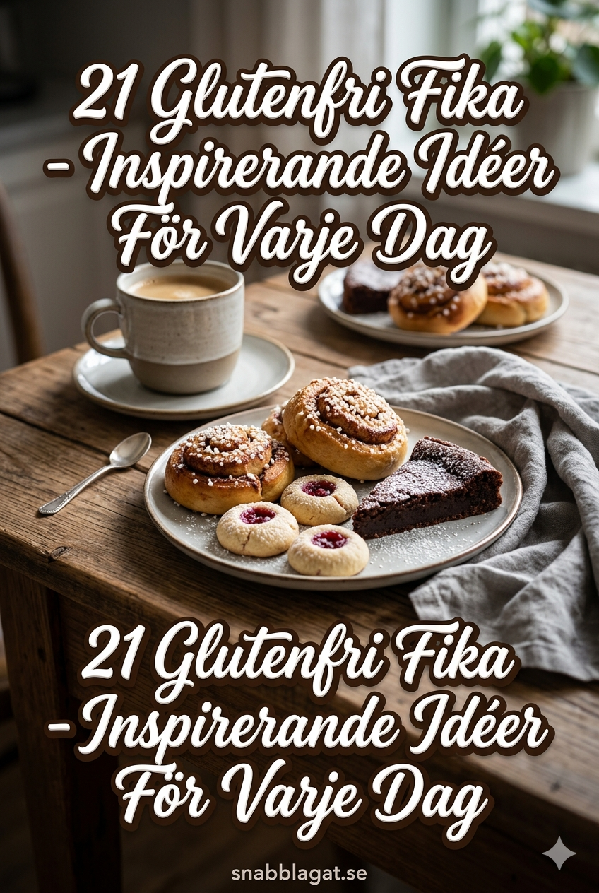 21 Glutenfri Fika - Inspirerande Idéer För Varje Dag