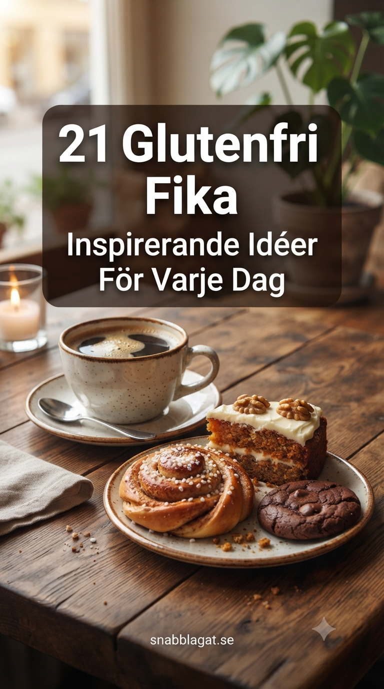21 Glutenfri Fika - Inspirerande Idéer För Varje Dag
