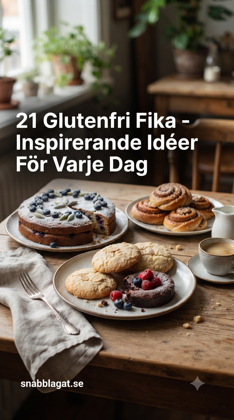 21 Glutenfri Fika - Inspirerande Idéer För Varje Dag