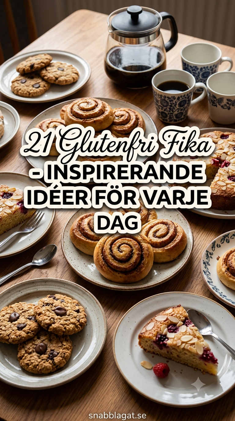 21 Glutenfri Fika - Inspirerande Idéer För Varje Dag