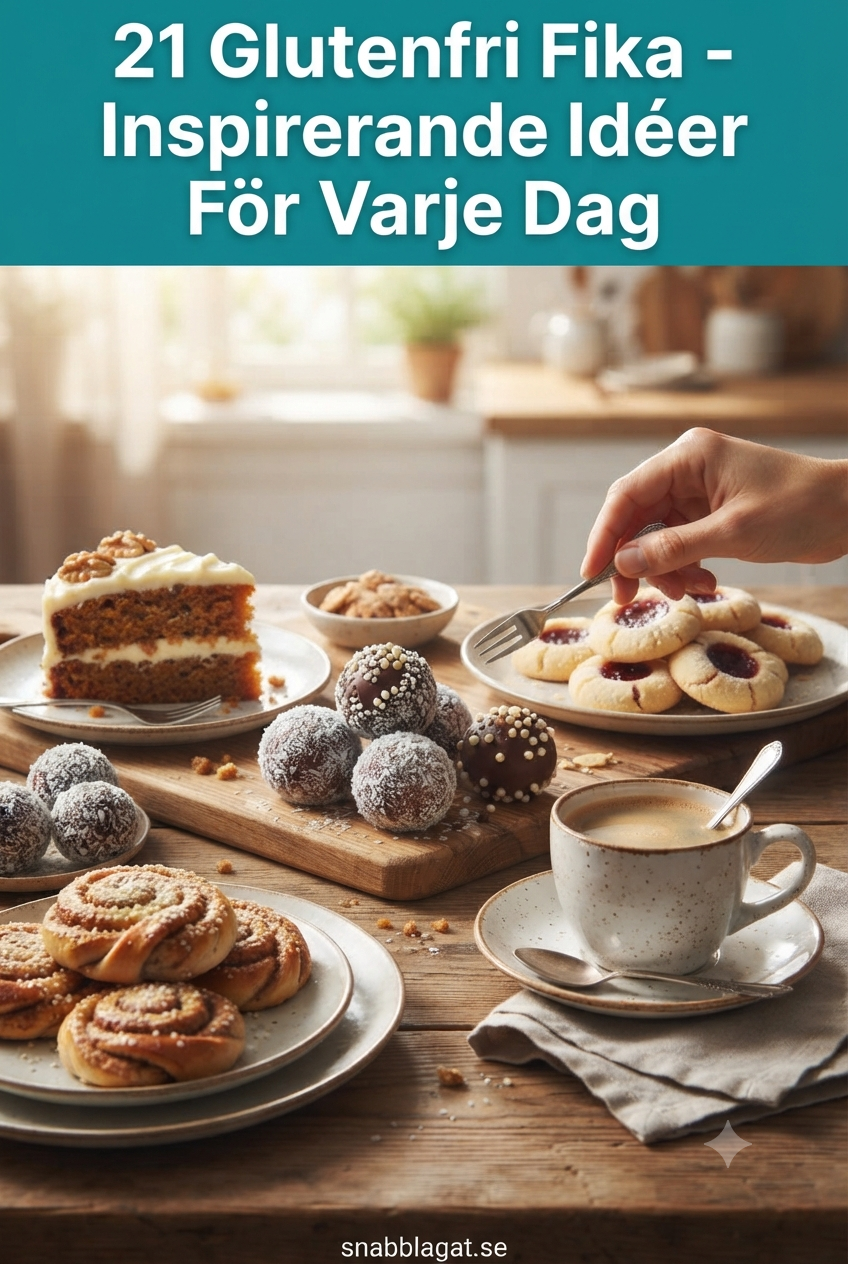 21 Glutenfri Fika - Inspirerande Idéer För Varje Dag