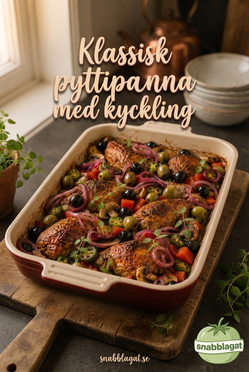 Klassisk pyttipanna med kyckling