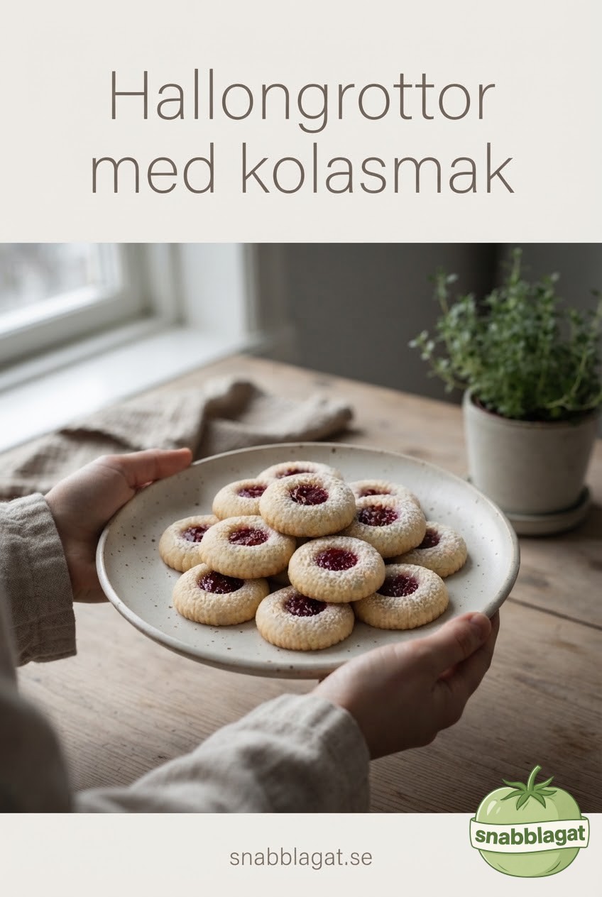 Hallongrottor med kolasmak