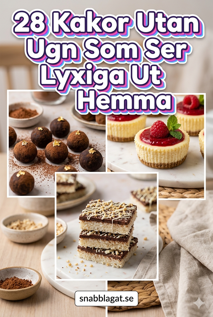 28 Kakor Utan Ugn Som Ser Lyxiga Ut Hemma