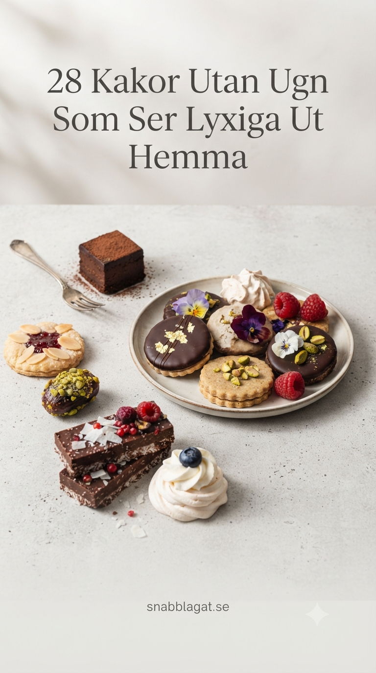 28 Kakor Utan Ugn Som Ser Lyxiga Ut Hemma
