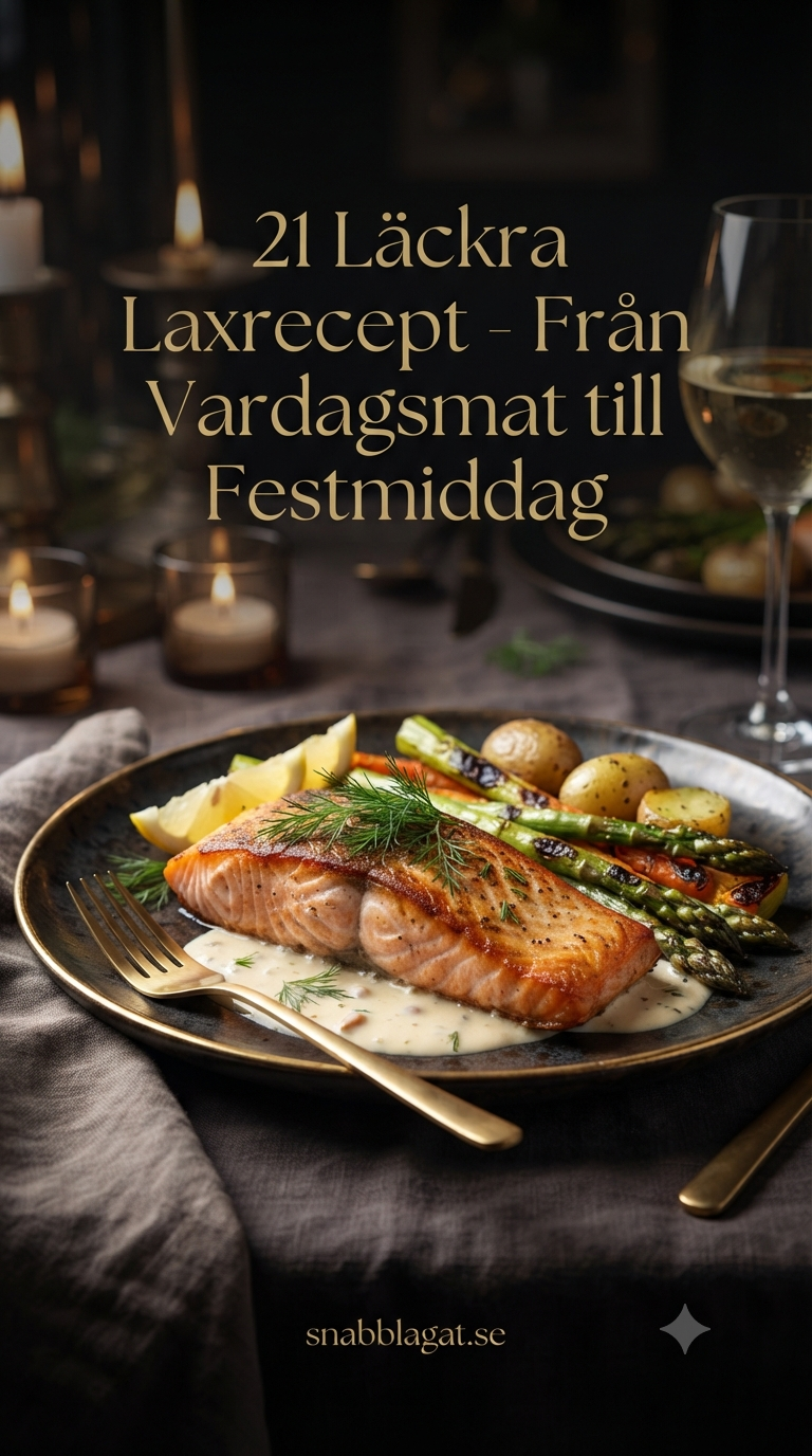 21 Läckra Laxrecept - Från Vardagsmat till Festmiddag