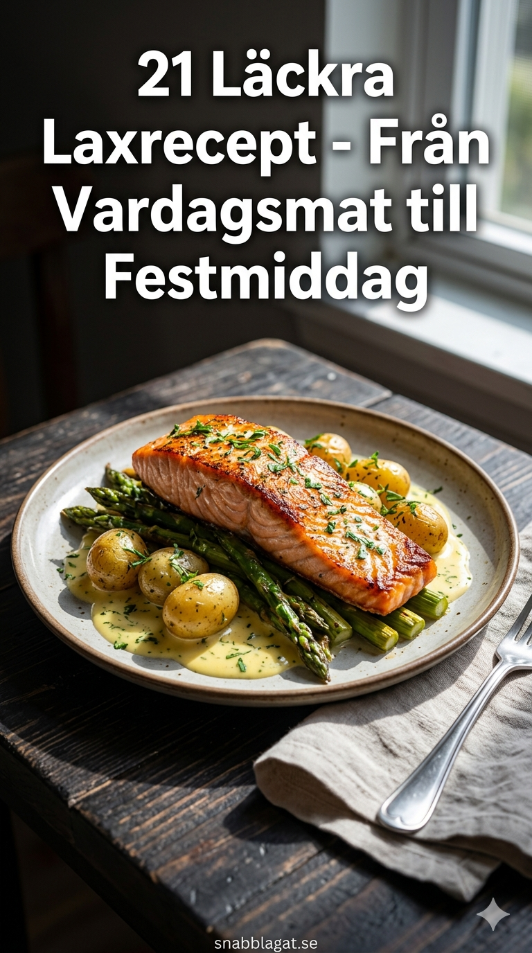 21 Läckra Laxrecept - Från Vardagsmat till Festmiddag