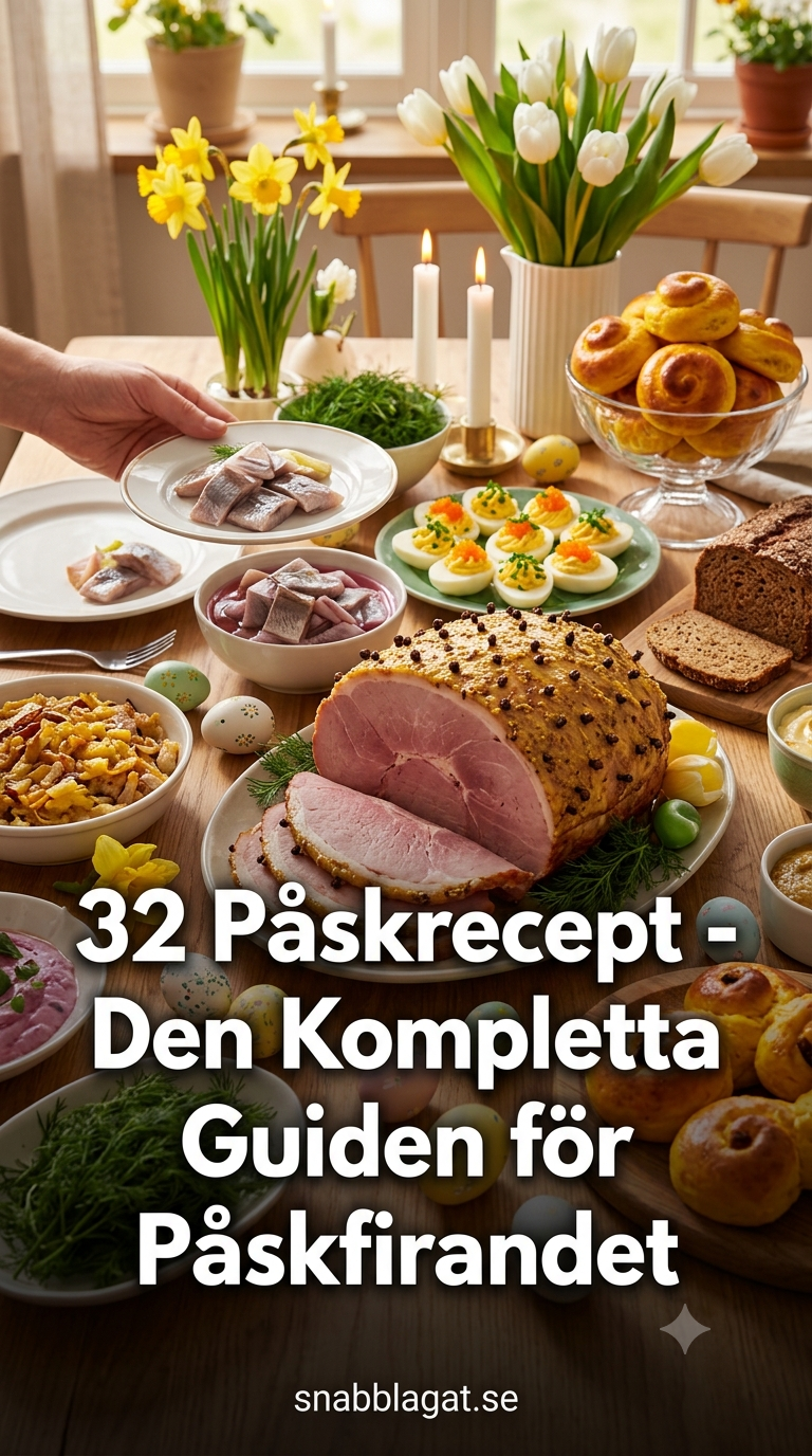 32 Påskrecept - Den Kompletta Guiden för Påskfirandet