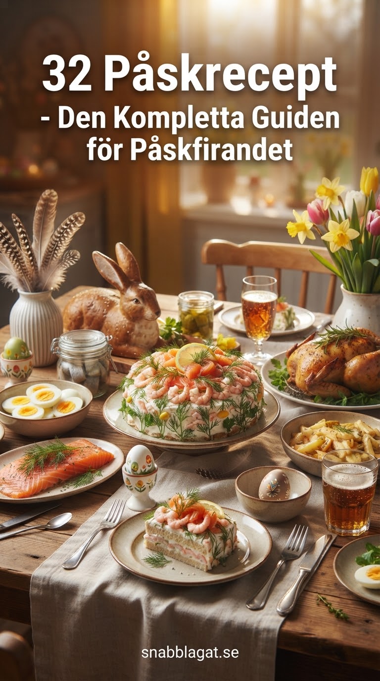 32 Påskrecept - Den Kompletta Guiden för Påskfirandet