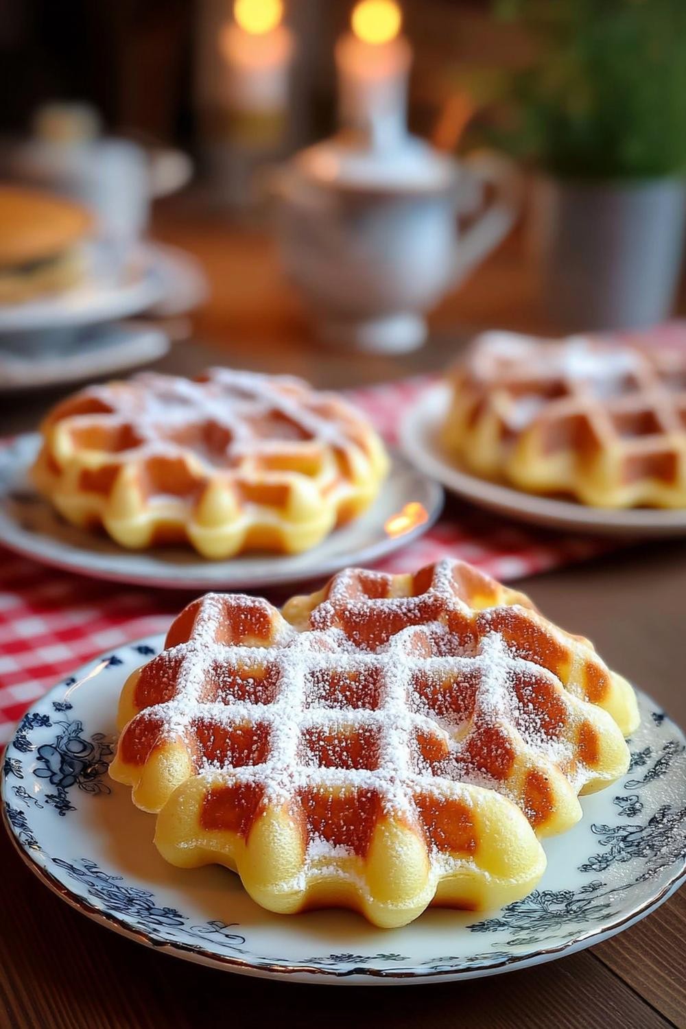 Pudrat socker regnar