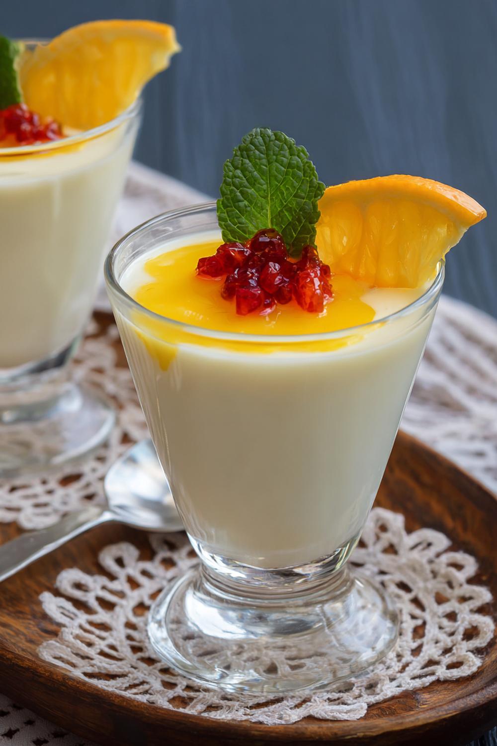 16. Pannacotta recept 2026 med saffran och apelsin för helgkänsla