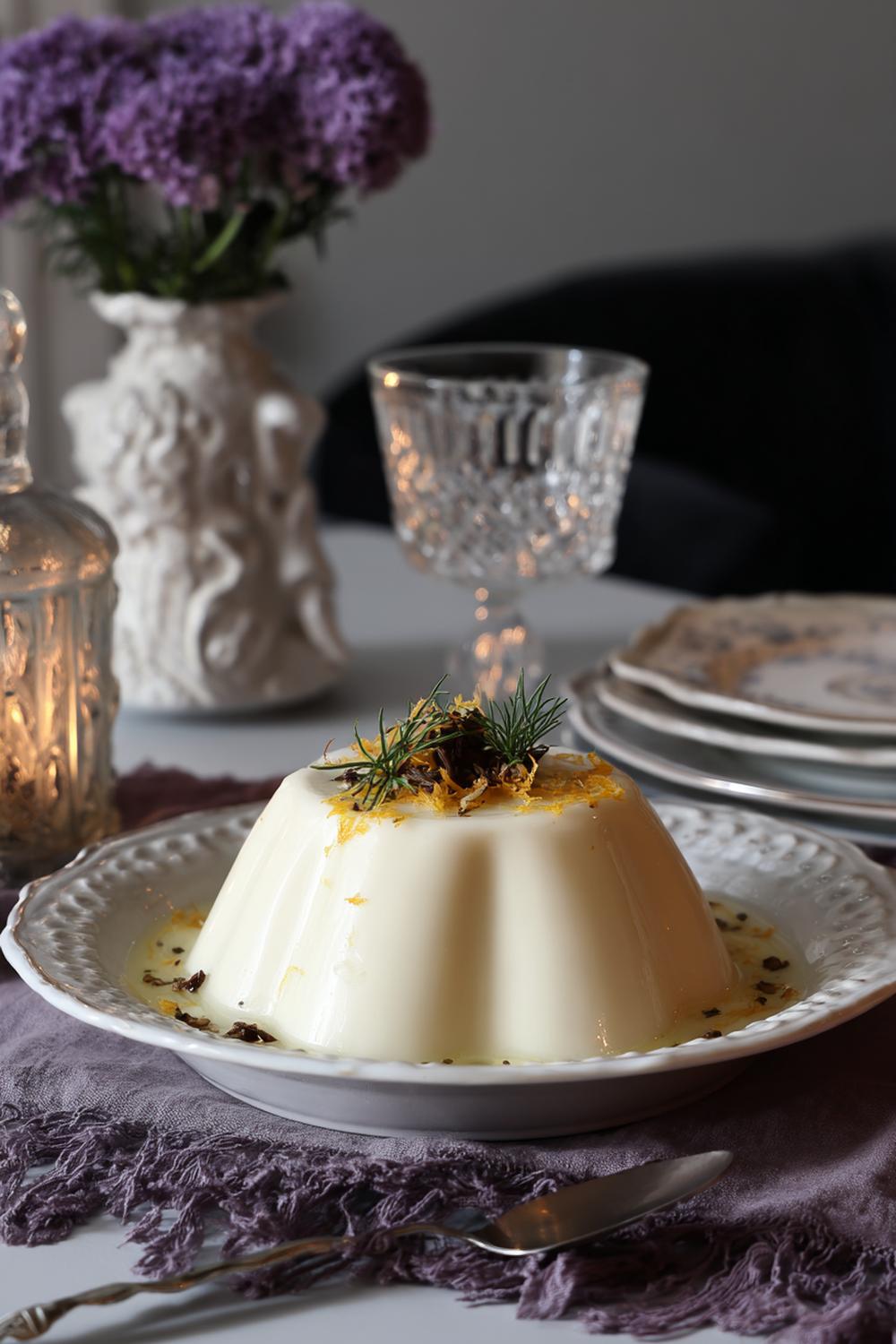 26. Pannacotta recept 2026 med chai och apelsin i kryddig elegans