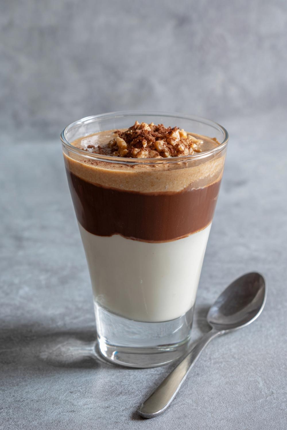 27. Pannacotta recept 2026 med jordnöt och choklad i tvåton