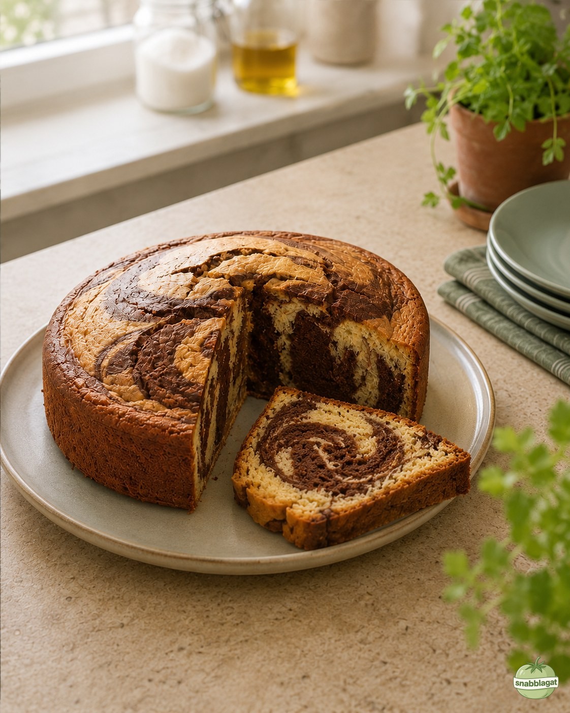 Tigerkladdkaka Bitar – Saftig Marmorkaka Med Kladdig Kärna