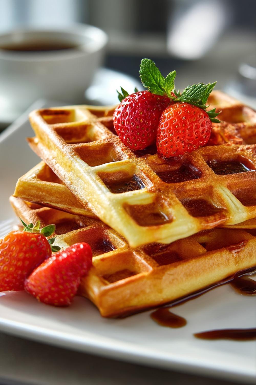 Jordgubbar och kaffeduft